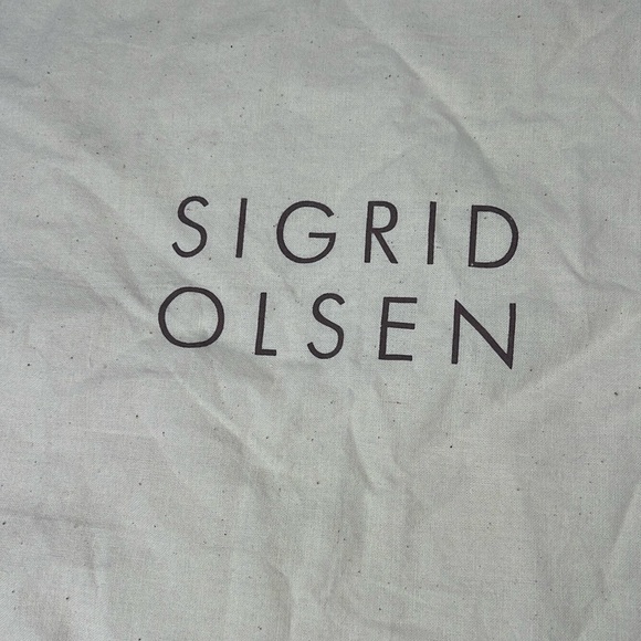 Sigrid Olsen dust bag cover medium beaded drawstring protective bag - Picture 2 of 7